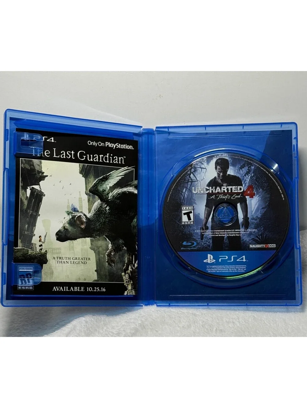 Uncharted 4 A Thief's End PS4 Complete CIB